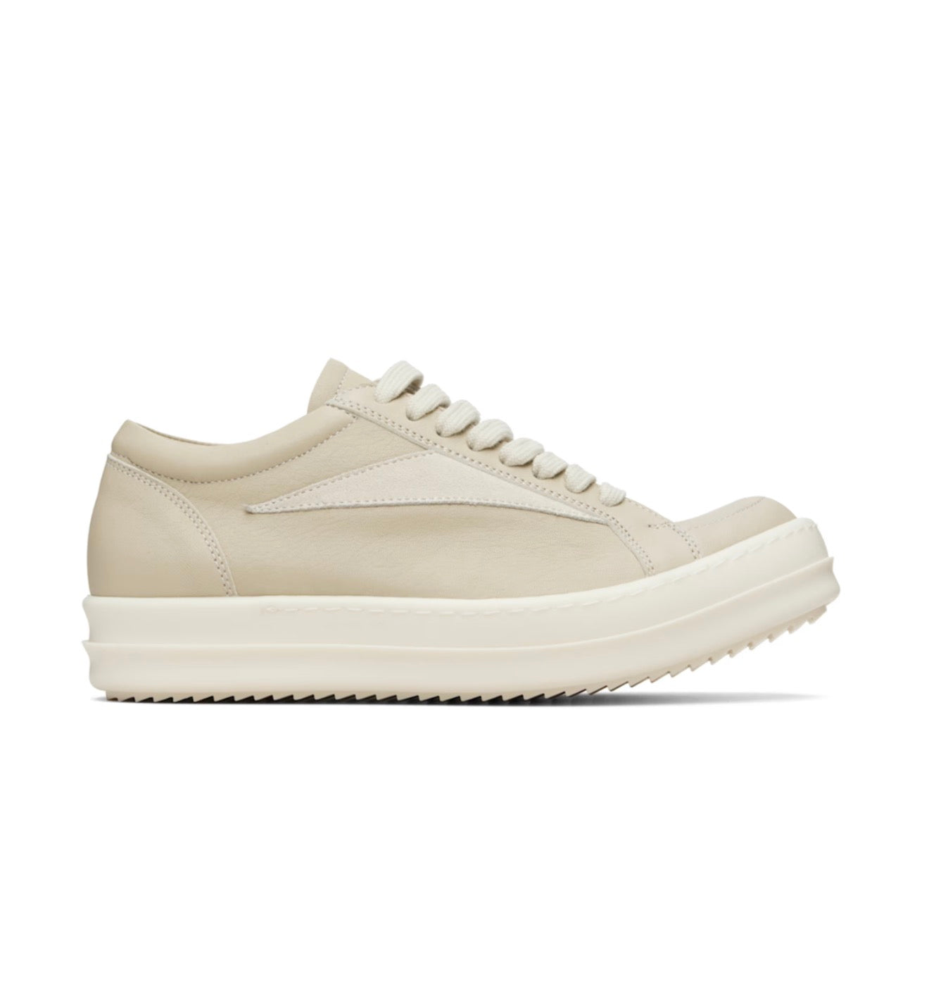 RICK OWENS
Beige Temple Vintage Sneakers